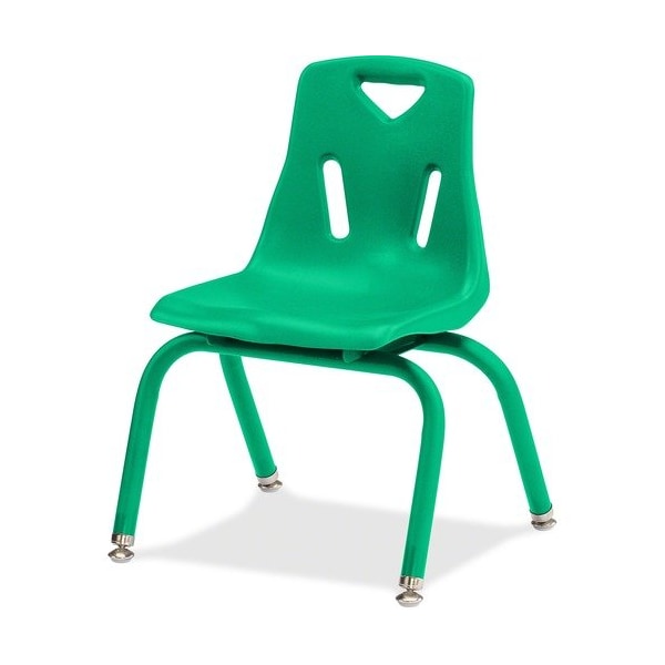 Jonti-Craft CHAIR, STACKING, POWDR, 12in, GN JNT8122JC1119 - main